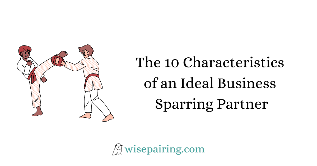 The 10 Characteristics of an Ideal Business Sparring Partner