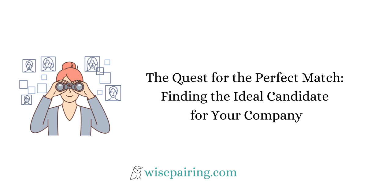 The Quest for the Perfect Match Finding the Ideal Candidate for Your Company